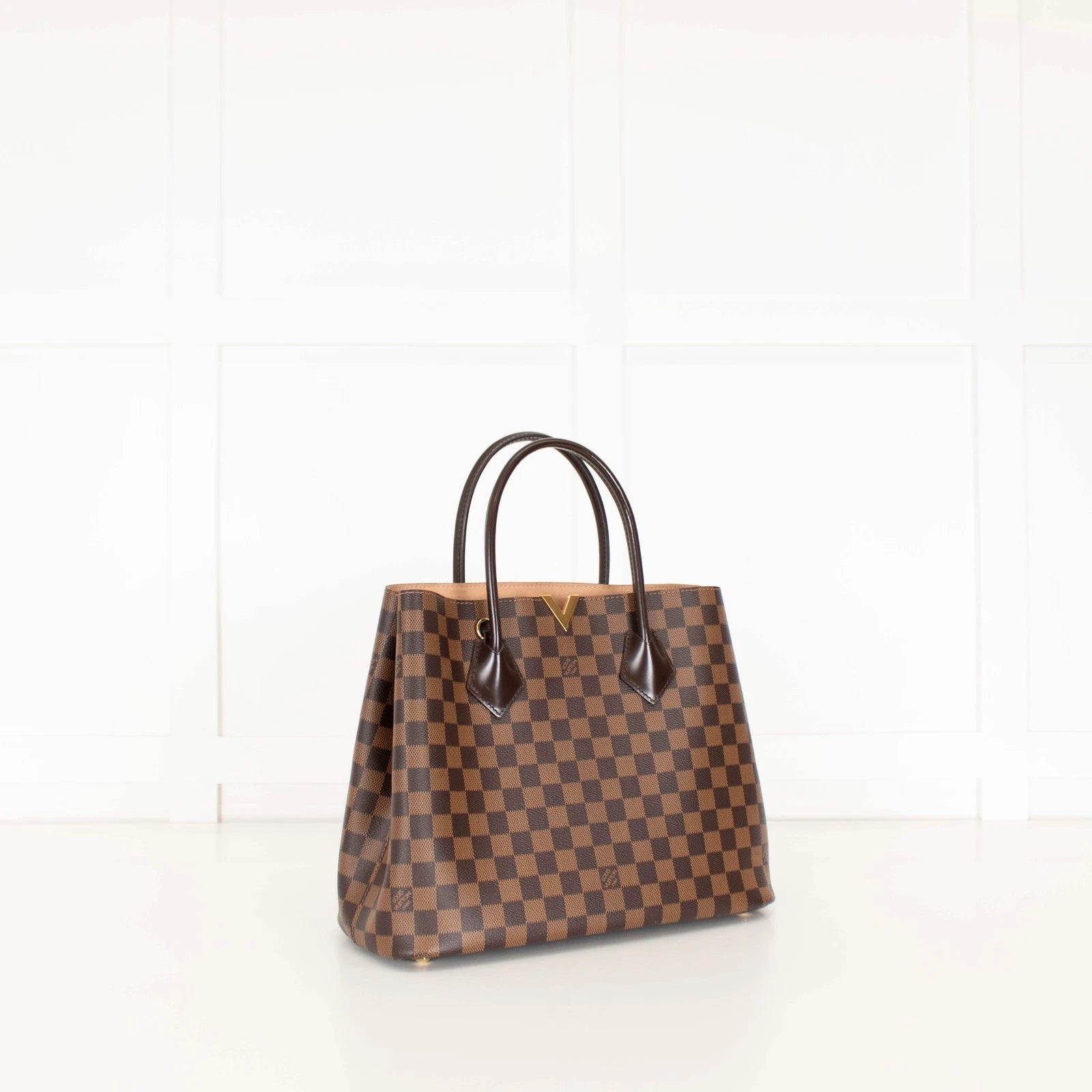 Louis Vuitton Damier Ebene Kensington Tote 2016